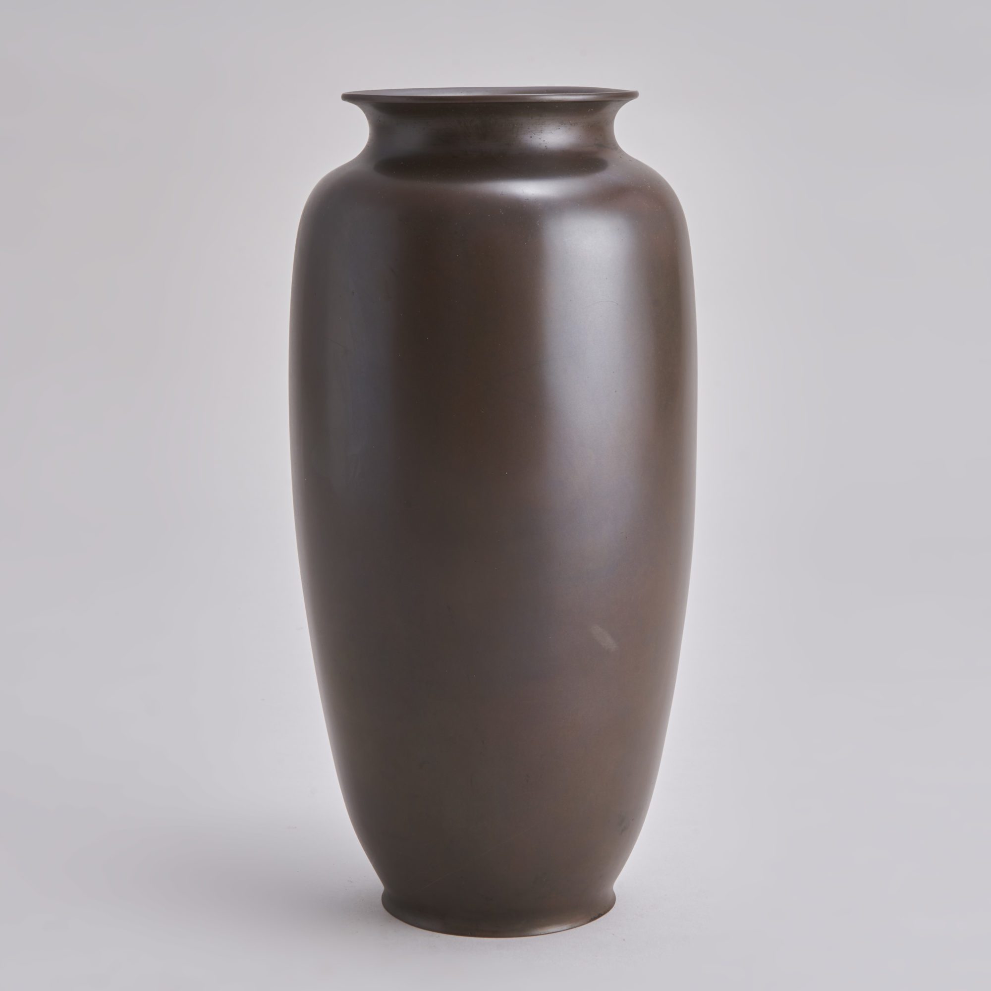 An attractive Bronze vase with Silver Carp decoration (Japanese, late 19th Century) from Kevin Page