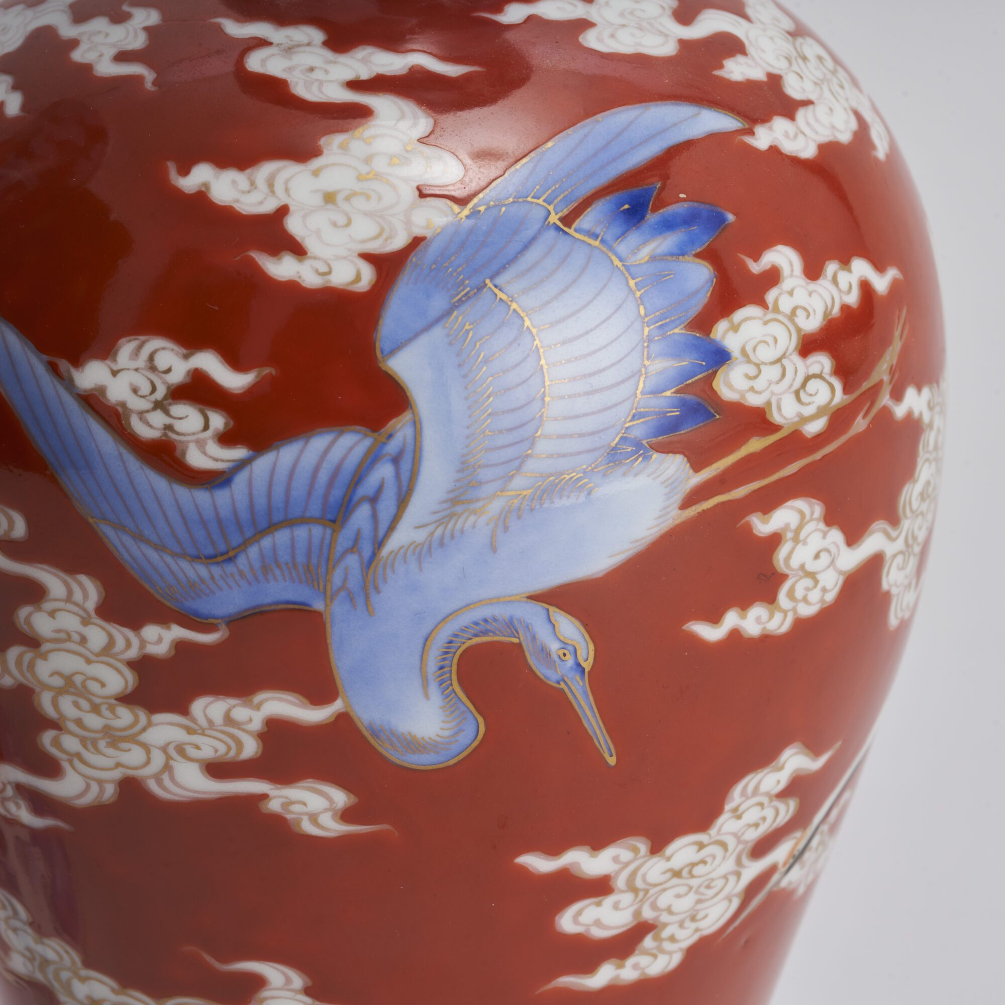 An attractive pair of Japanese, 19th Century Fukagawa porcelain vases from Kevin Page