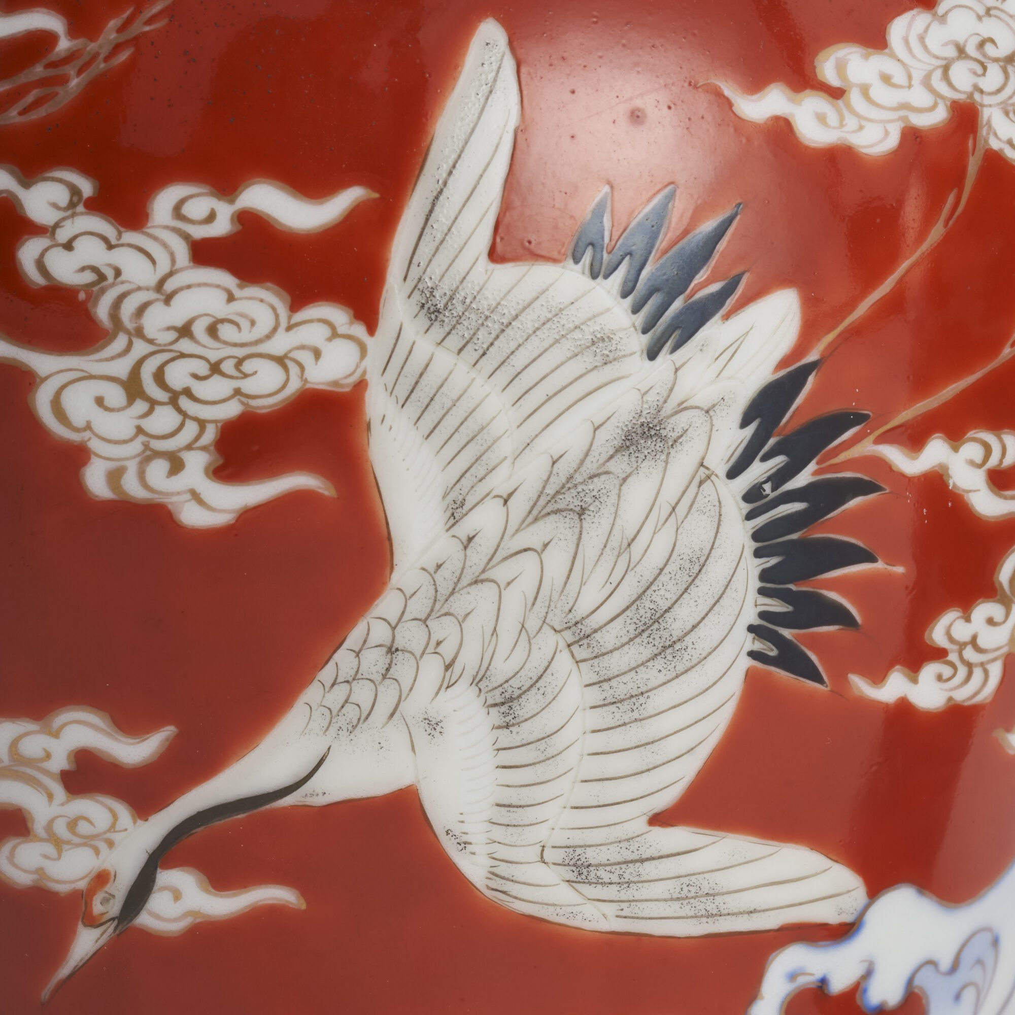 An attractive pair of Japanese, 19th Century Fukagawa porcelain vases from Kevin Page